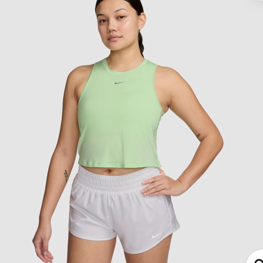 Nike Lime Crop Tank